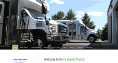 Desktop Screenshot of barrycountytransit.com