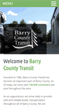 Mobile Screenshot of barrycountytransit.com
